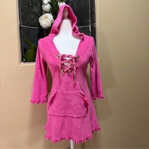 Really sexy flirty vintage  beach bunny cover up